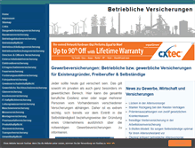 Tablet Screenshot of betriebliche-versicherungen-abc.de